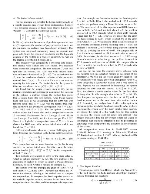 A Variable Step-Size Selection Method for Implicit Integration ...