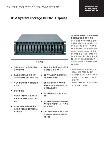 IBM System Storage DS5020 Express