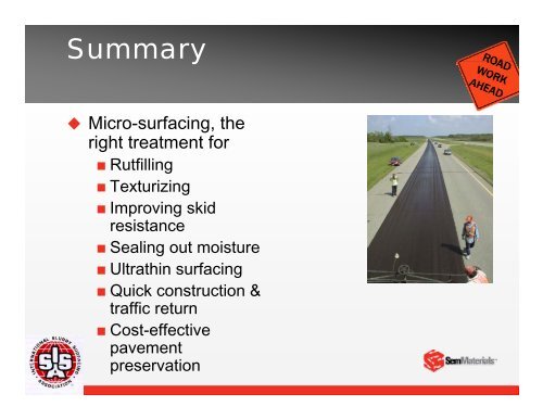 Slurry Seal and Microsurfacing Presentation