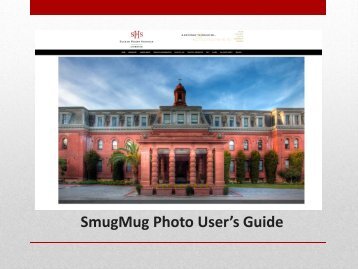SmugMug Photo User's Guide