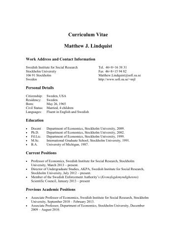 My CV (with full list of publications)