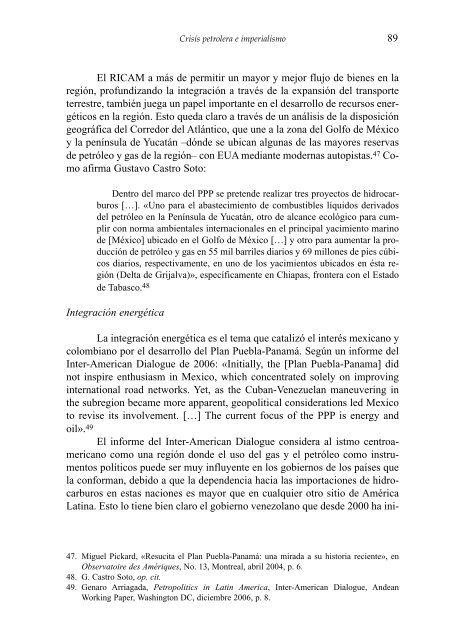 Crisis petrolera e imperialismo - Repositorio UASB-Digital