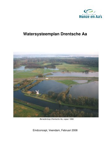 Watersysteemplan Drentsche Aa - Hunze en Aa's