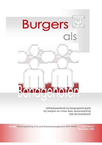 Burgers als bondgenoten - Veiligheidsregio IJsselland