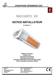 Notice installateurs XD