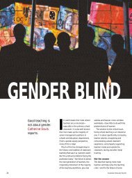 Gender blind - Australian Education Union
