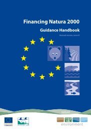 Financing Natura 2000 Guidance Handbook