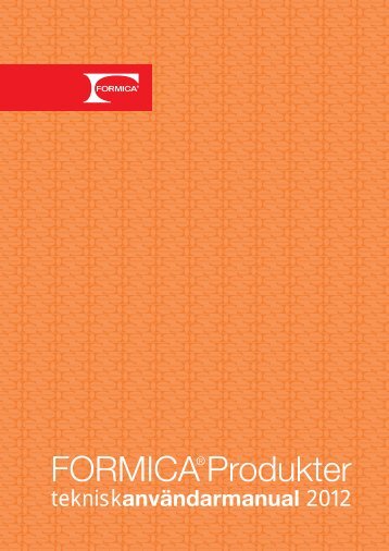 FORMICAÂ®Produkter
