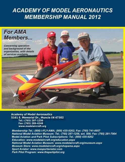 Membership Manual - Spirits of St. Louis R/C Flying Club