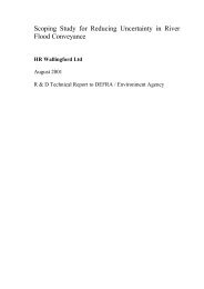 Pre-project Scoping Study (2001)(R&D Technical Report W5A-057 ...