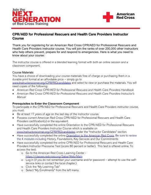 Cpr Aed For Professional Rescuers And Health Instructor S Corner