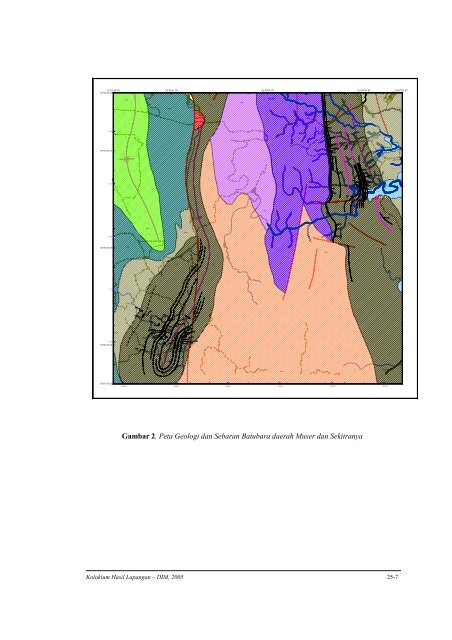 Inventarisasi Batubara Marginal di Daerah Muser dan Sekitarnya