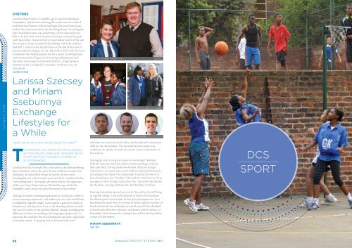 ANNUAL MAGAZINE - Dominican Convent School