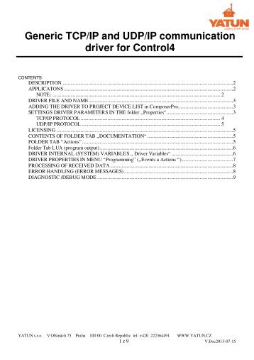 Documentation - yatun