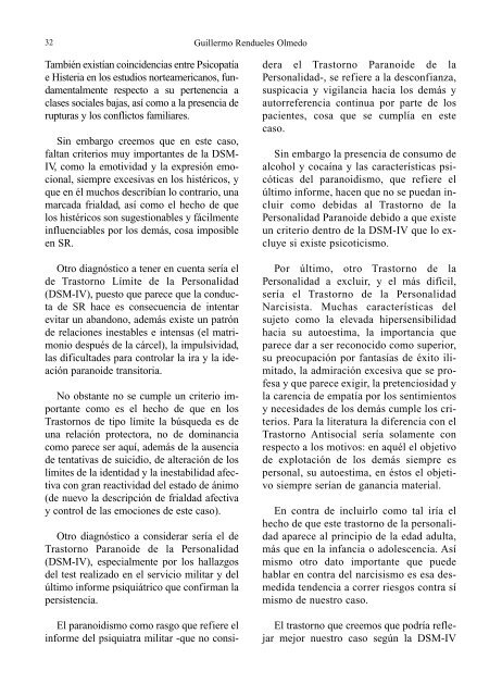 Vol 4. Nº 1. 2004 - Asociación Española de Neuropsiquiatría