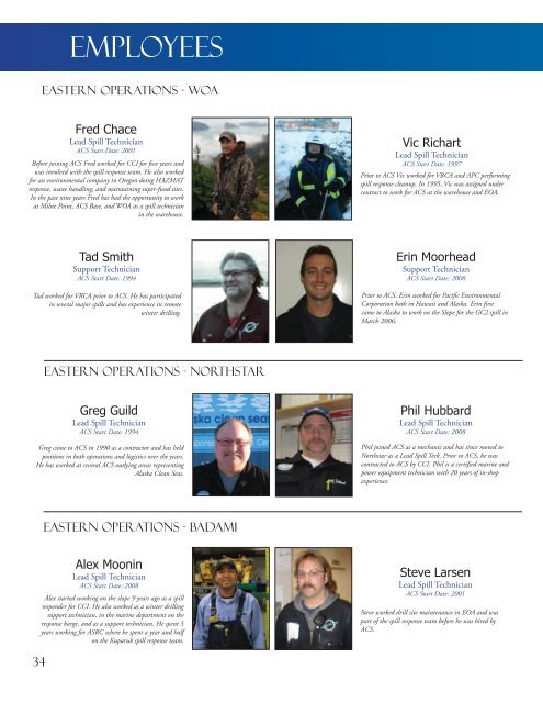 2013 Yearbook - Alaska Clean Seas