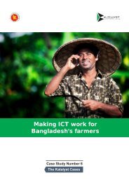 Making ICT work for Bangladesh's farmers - Katalyst