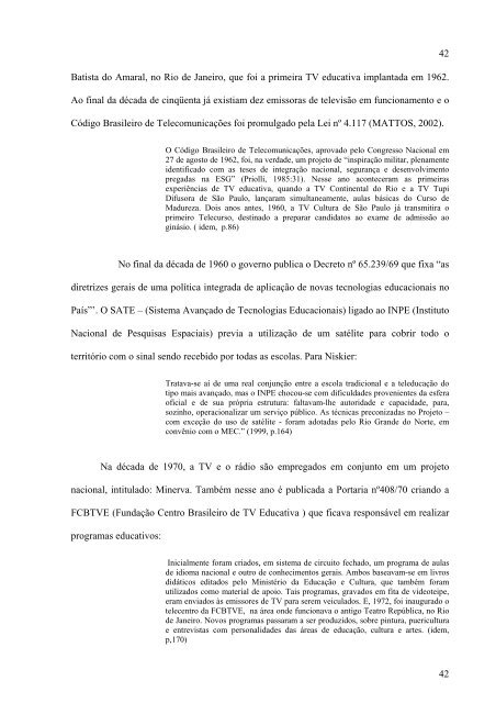 anÃ¡lise discursiva do telecurso 2000 - Unisul