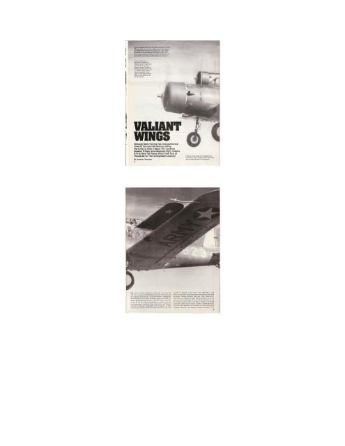 Airpower Magazine's "Valiant Wings" - Courtesy Aircraft