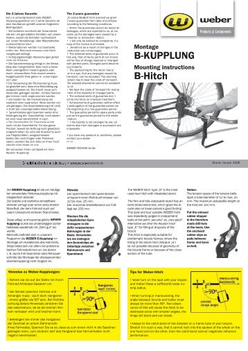 Weber Kupplung B - Burley