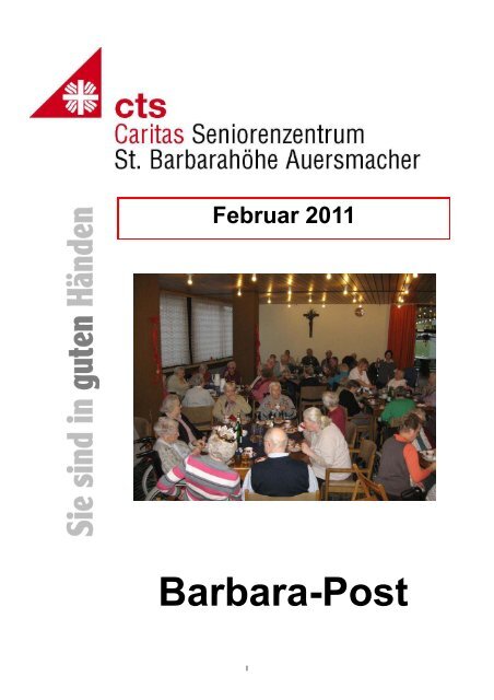 HZ St. B. Februar 2011.pub - Caritas Seniorenzentrum St ...