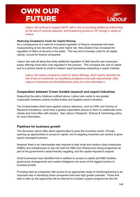 Our 2011 election manifesto - Labour Party