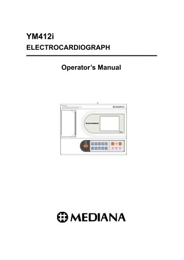 YM412i Operator's Manual