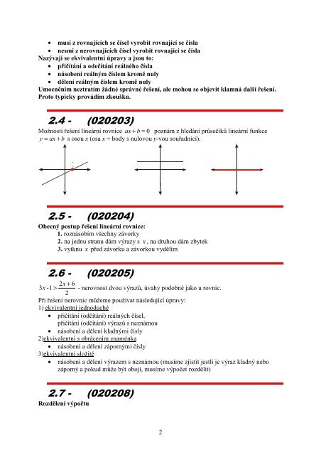 02 Funkce a rovnice - Realisticky cz