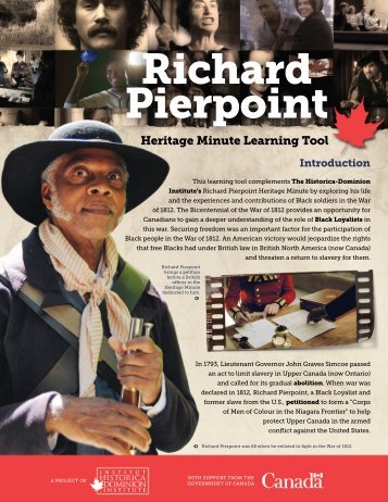 Richard Pierpoint - Historica