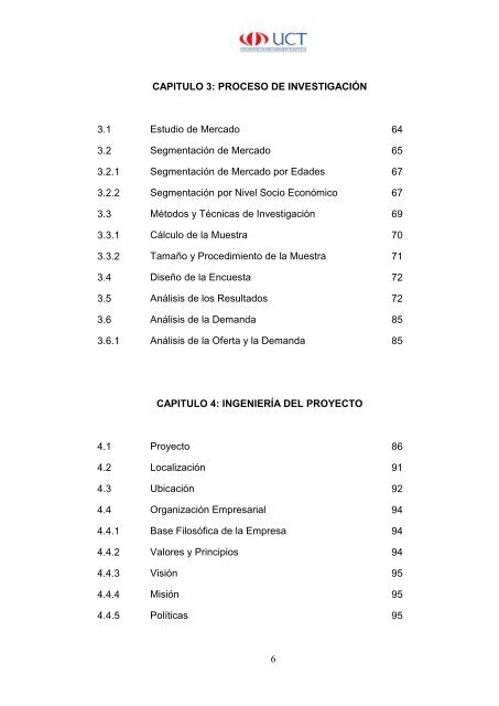 Proyecto La Covacha 2009.pdf - Repositorio Digital UCT ...