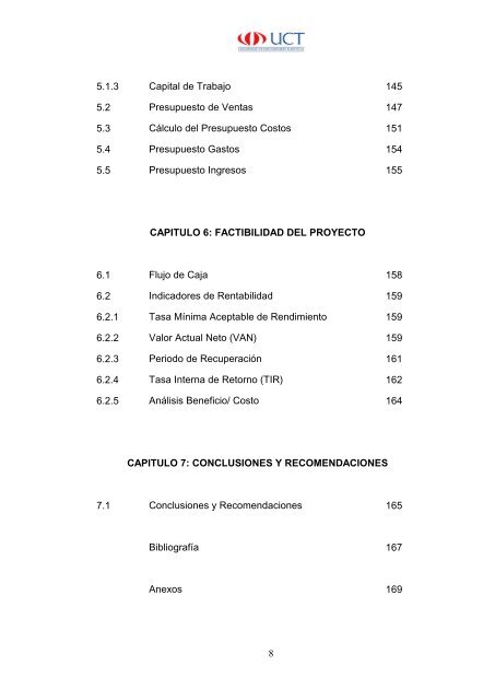 Proyecto La Covacha 2009.pdf - Repositorio Digital UCT ...