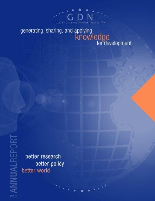 Annual Report 2002 - Global Development Network