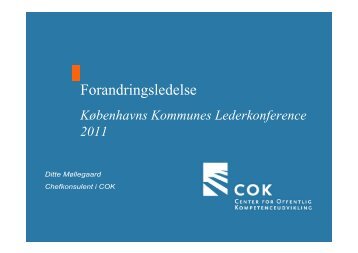 Forandringsledelse