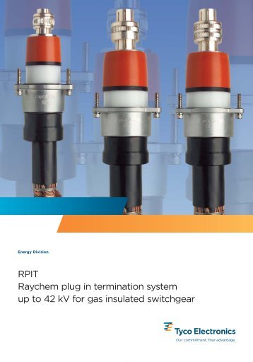 RPIT Raychem plug in termination system up to 42 kV for gas ...
