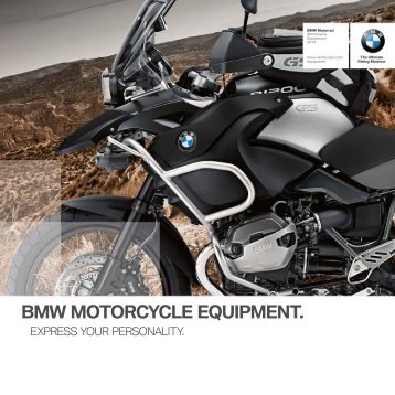 BMW MOTORCYCLE EQUIPMENT. - BMW Motorrad Polska