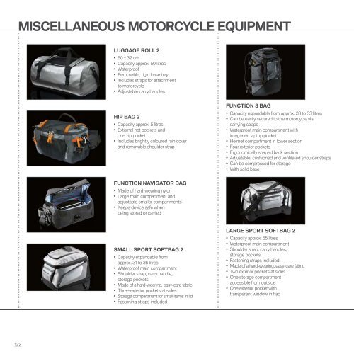 BMW MOTORCYCLE EQUIPMENT. - BMW Motorrad Polska