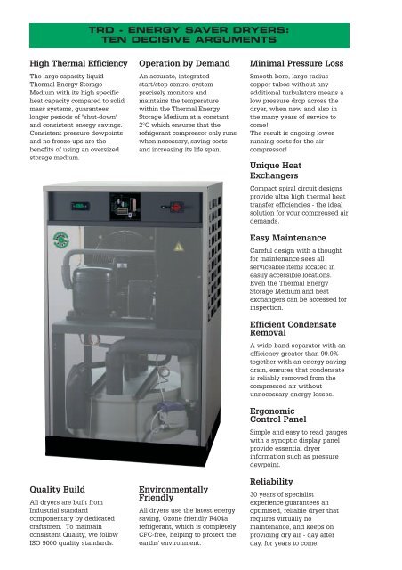 View Thermal Dryer Brochure - Air Energy Management