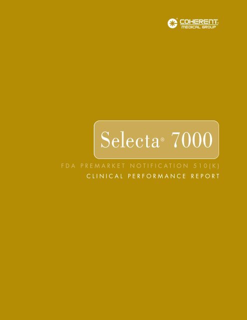 SelectaÂ® 7000 - Lumenis Ophthalmology