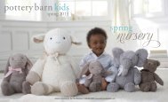 pottery barn kids spring 2013 - Williams-Sonoma, Inc. Business Sales