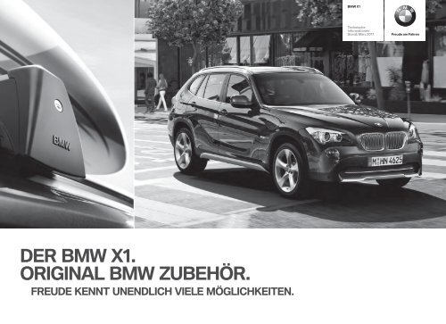 E84 COMde PDF Titel.indd - BMW Deutschland