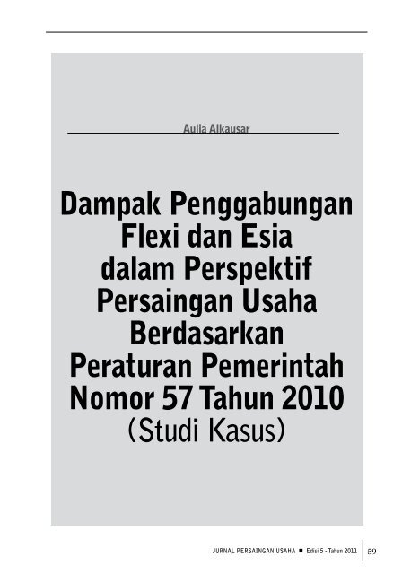 jurnal - KPPU