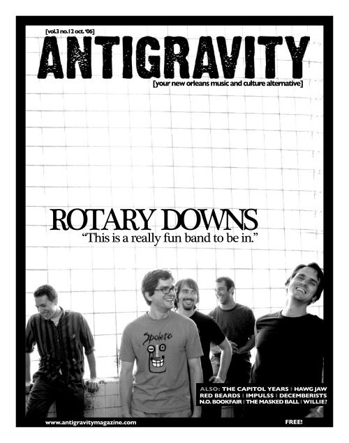 October 2006 (PDF) - Antigravity Magazine