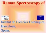 Raman spectroscopy of a single living cell