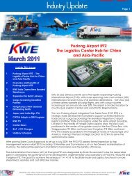 KWE Industry Update - Kintetsu World Express (USA), Inc.