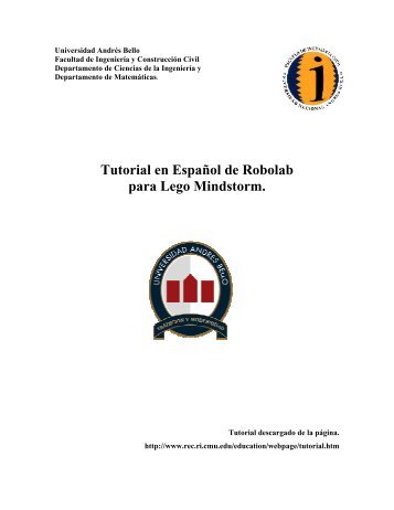 Tutorial en EspaÃ±ol de Robolab para Lego Mindstorm. - Tecnoedu.net