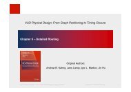 Chapter 6 â Detailed Routing VLSI Physical Design: From Graph ...