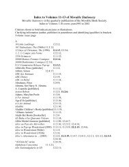 Index to Volumes 11-13 of Movable Stationery - The Movable Book ...