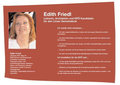 Edith Friedl