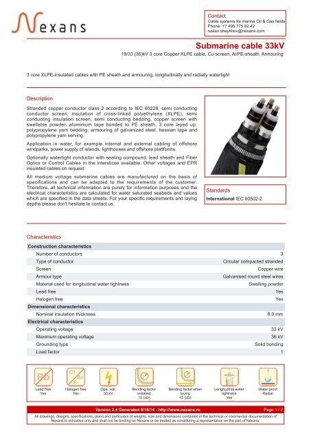 Cable Supports  Nexans Medium Voltage