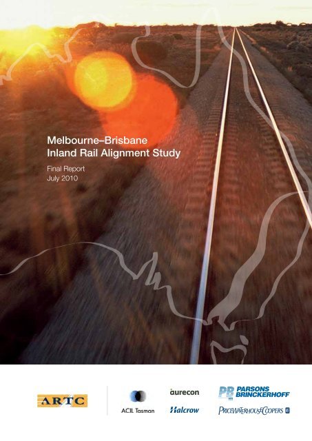 MelbourneâBrisbane Inland Rail Alignment Study - Australian Rail ...